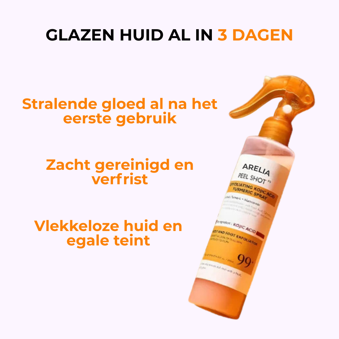 Arelia Spray met Kurkuma en Kojiczuur